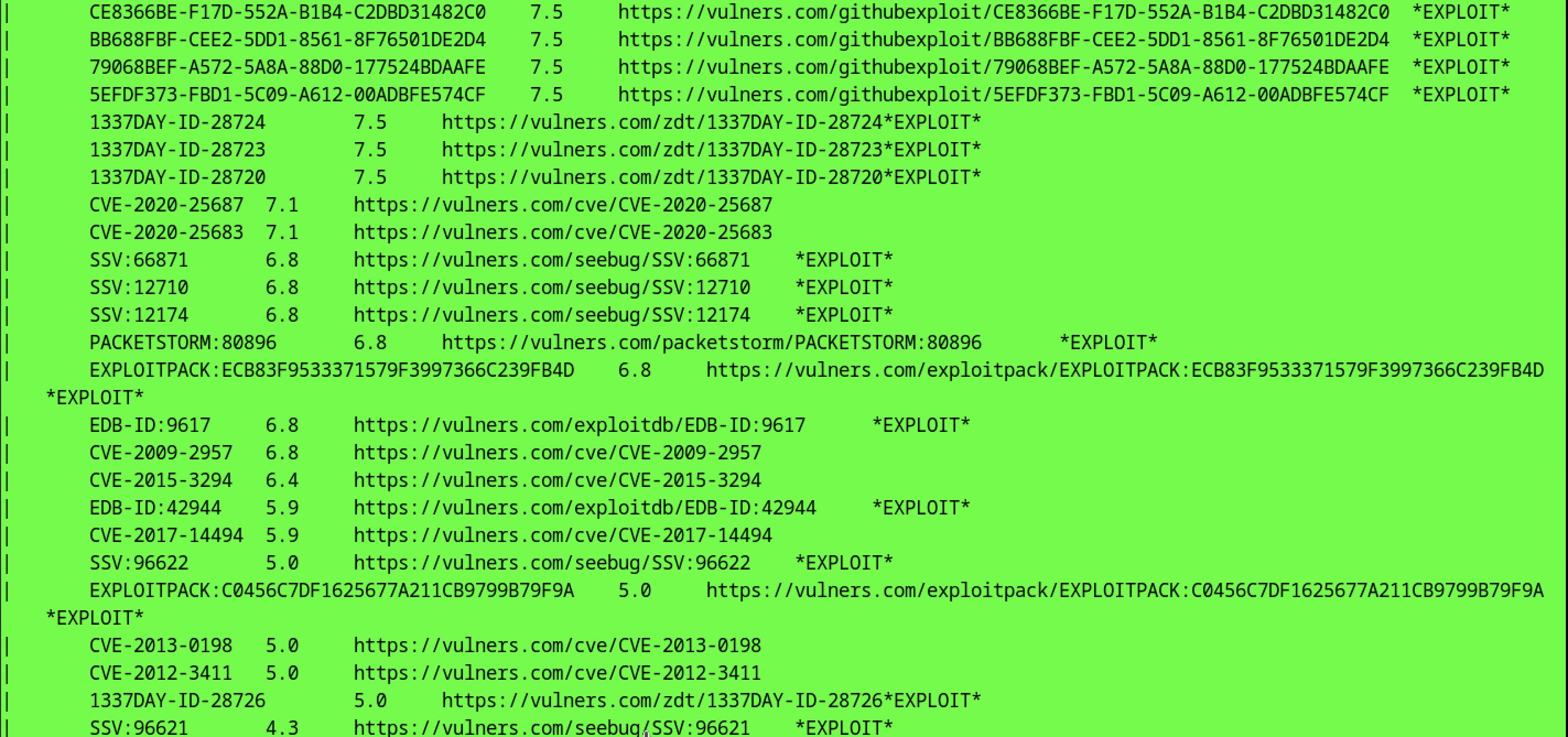 Nmap Vuln Scan 3