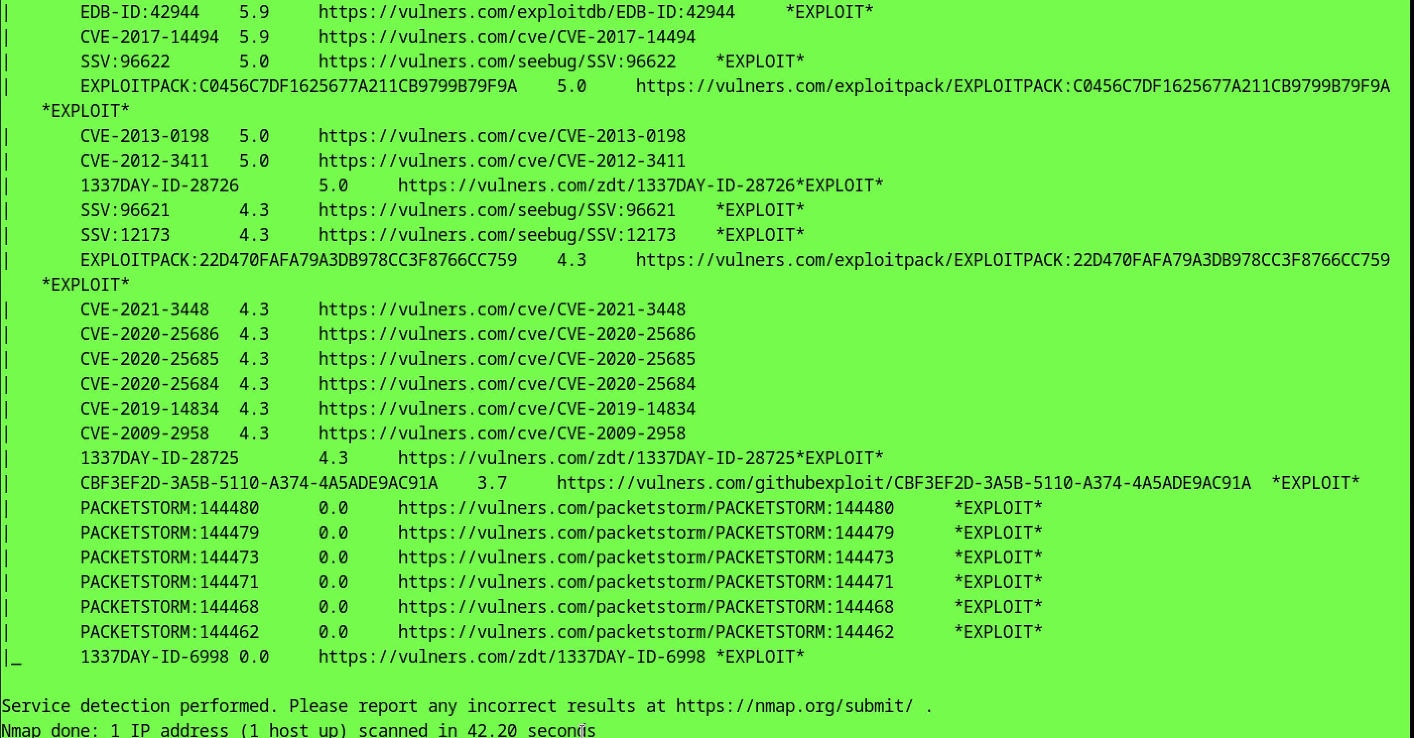 Nmap Vuln Scan 4
